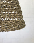 Small Open Weave Seagrass Pendant | Pre Order