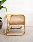 Square Rattan Lounger Chair | Made To Order