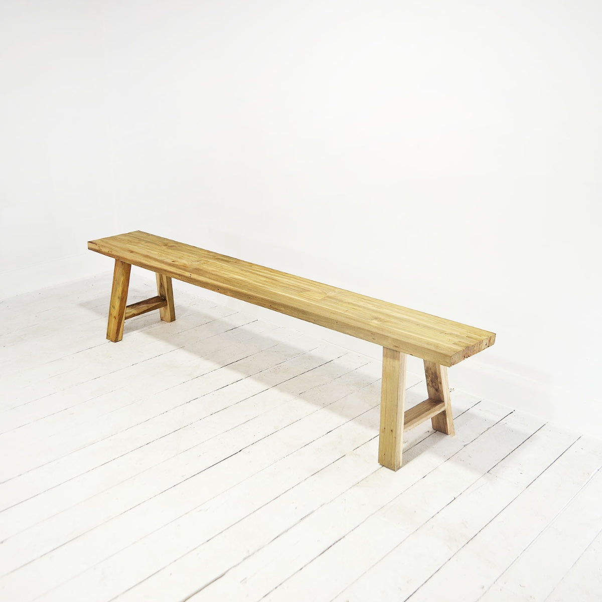 Teak Bench Seat 2000mm - Set of 2