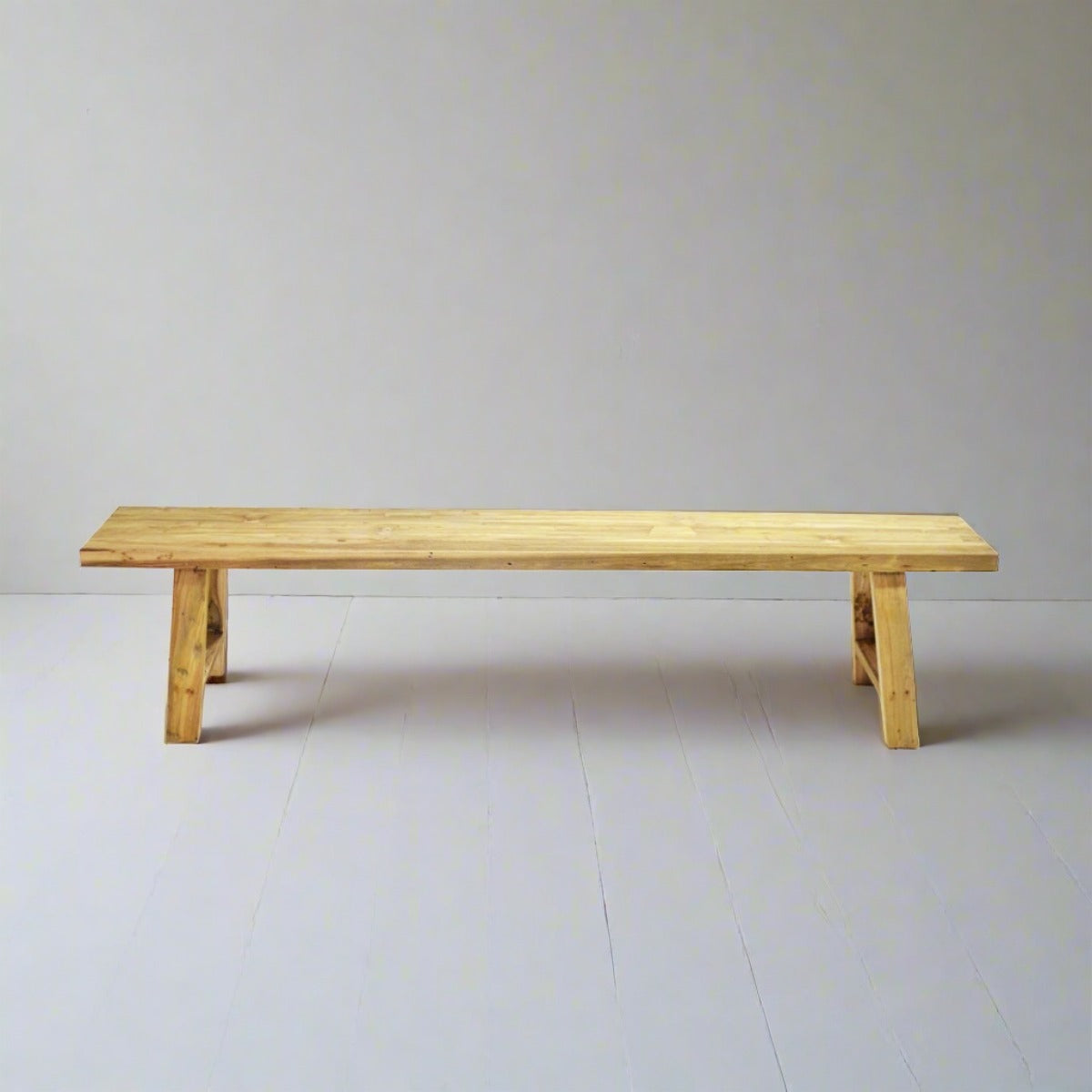 Teak Bench Seat 2000mm - Set of 2