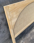 Villa Arch Timber Bedhead - King | Made To Order