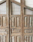 Vintage Indian Timber Gate