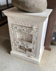 Indian White Wash Timber 60cm Vanity | Assorted Designs