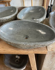 XXL River Stone Basins | Assorted Styles