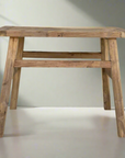 Rustic Teak Console Table 100cm