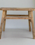 Rustic Teak Console Table 100cm