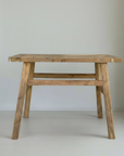 Rustic Teak Console Table  - 100cm Length | Made To Order