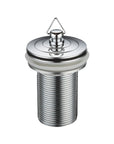 Bath Plug and Waste with Brass Plug 40mm x 75mm - Chrome Plated