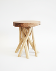 Cabana Wild Rustic Teak Stool