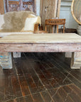 Acid Wash Indian Coffee Table | Assorted Designs