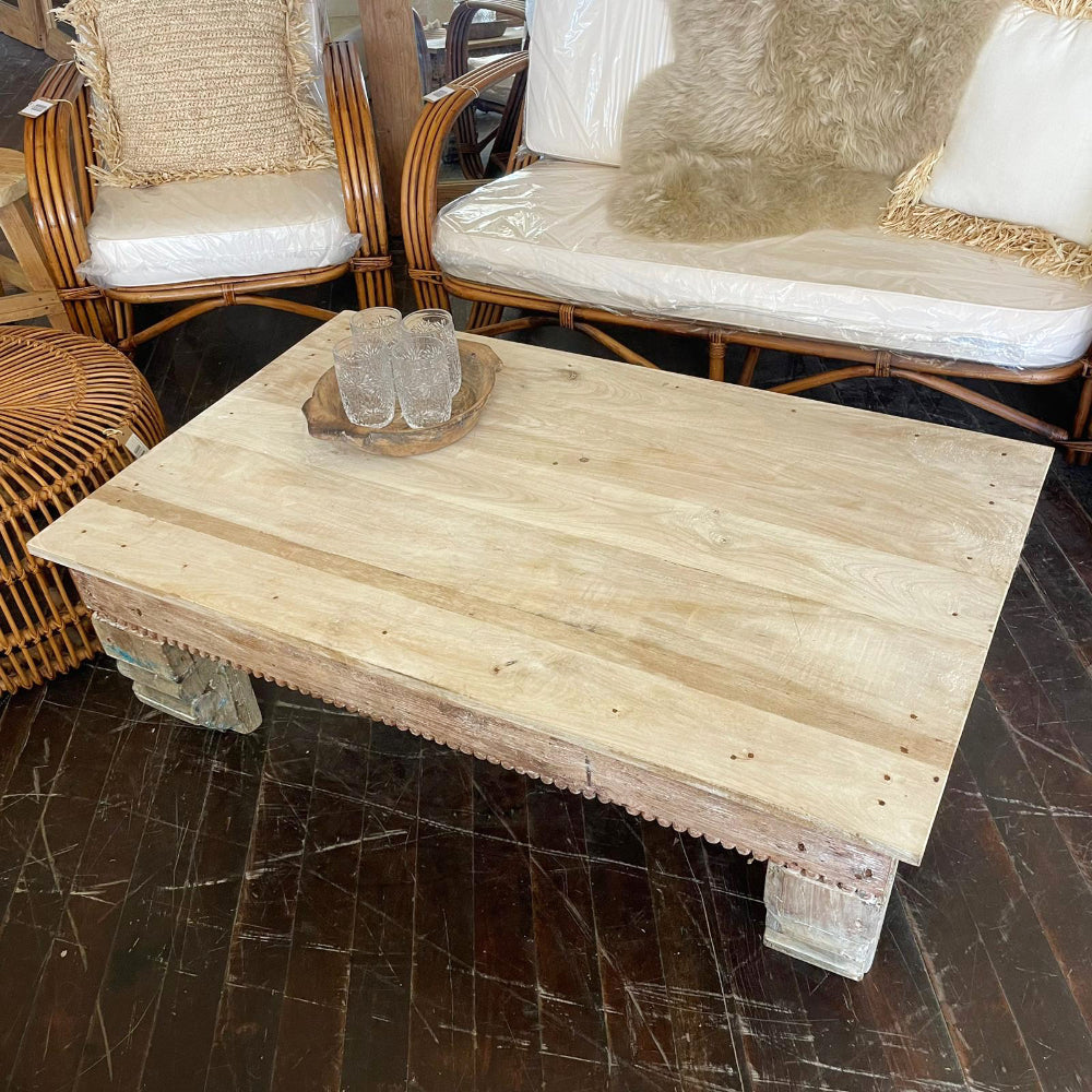 Acid Wash Indian Coffee Table | Assorted Designs