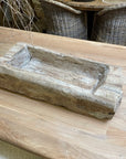 Indian Timber Planter Tray - Assorted Sizes