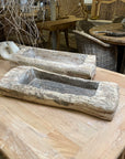 Indian Timber Planter Tray - Assorted Sizes