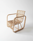 Amber Natural Rattan Arm Chair