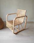 Amber Natural Rattan Arm Chair