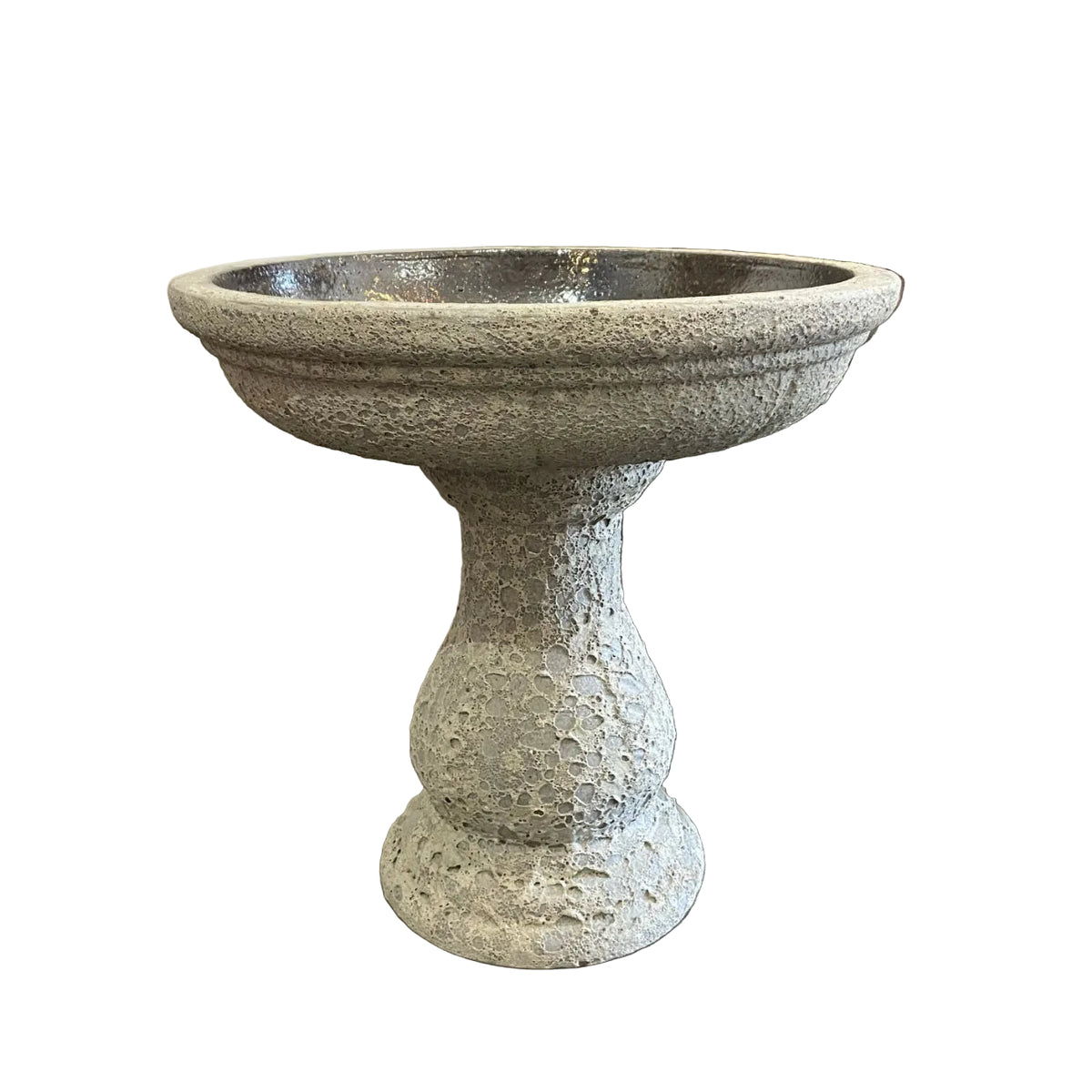 Ancient Bird Bath Glazed Seal