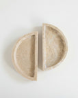 Arch Beige Marble Stone Dish | Pre Order