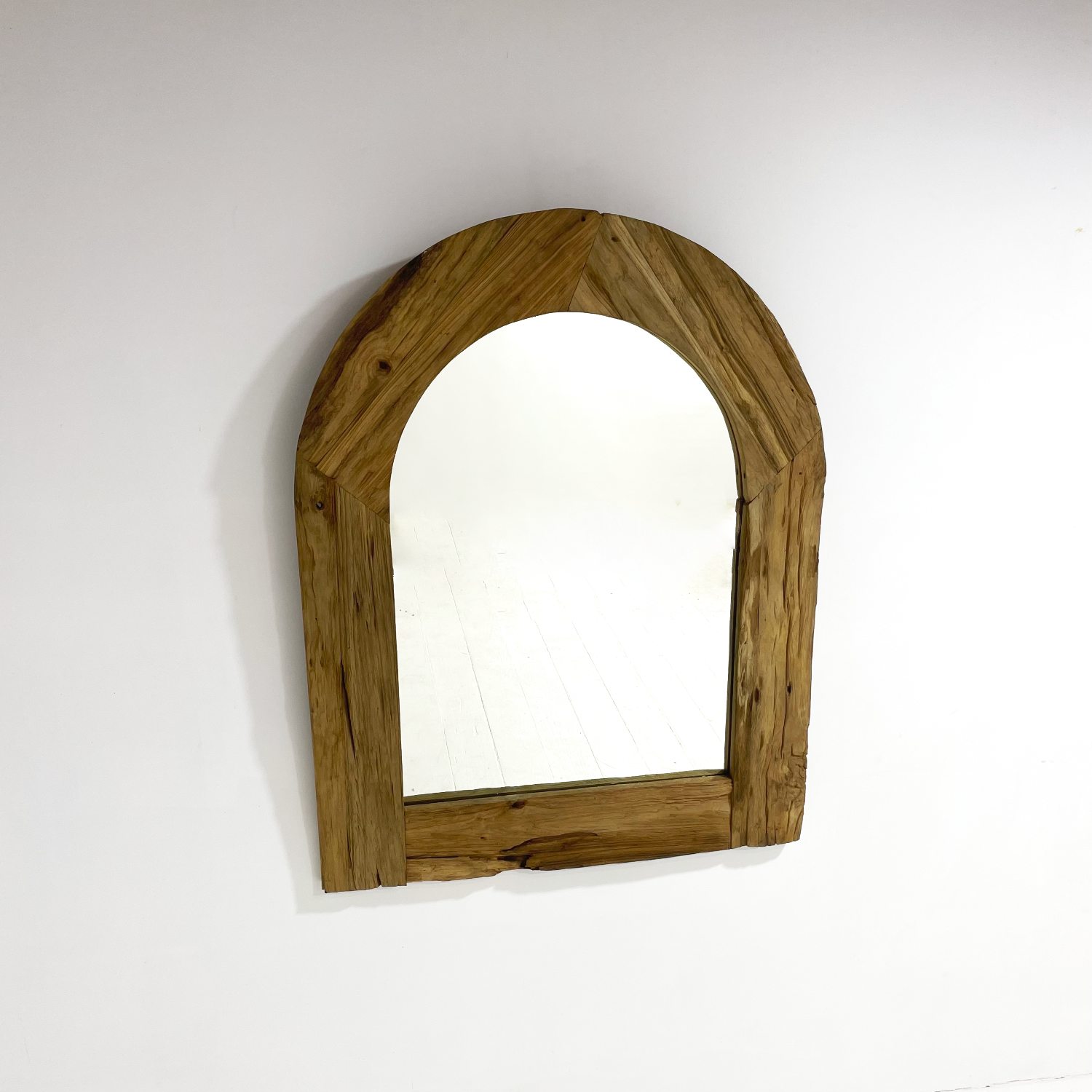 Arch Teak Mirror 80x100cm