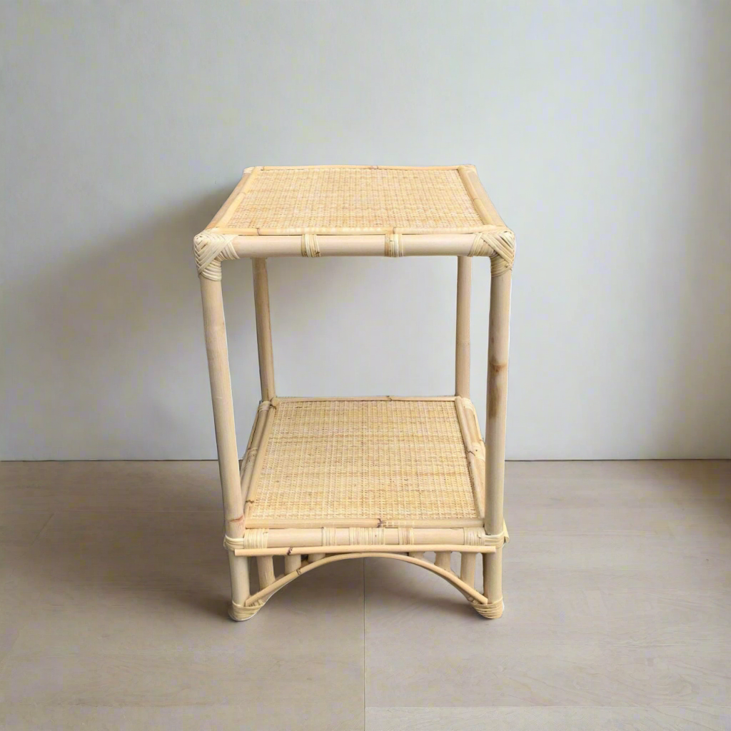 Natural Bangalow Rattan Side Table