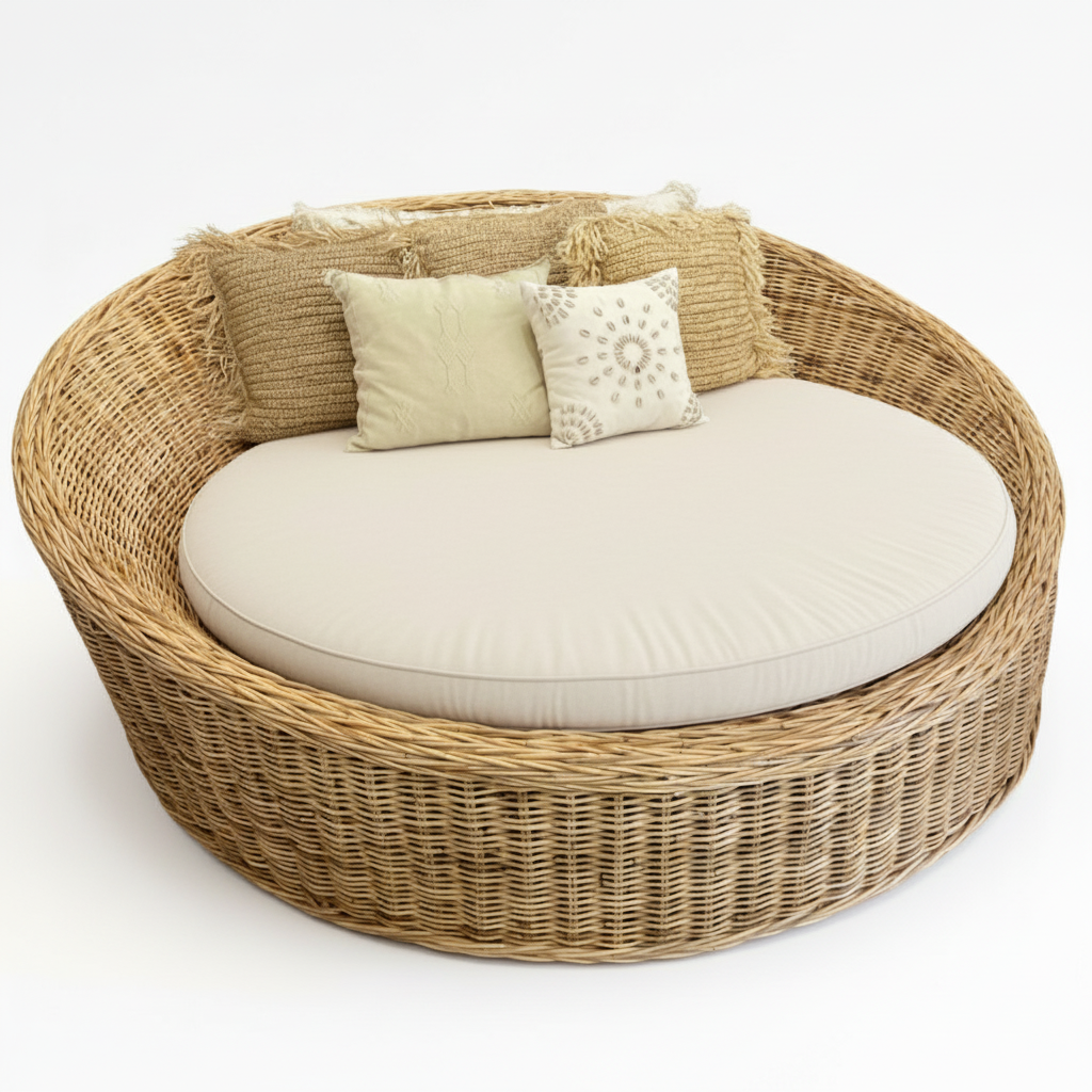 Belize Daybed Rattan Rattan Daybeds – Paradise Living Co.