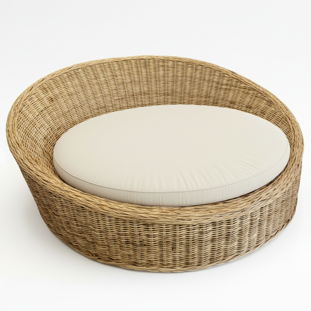 Bay Rattan Round Daybed
