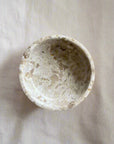 Beige Marble Stone Round Dish 9cm Dia