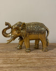 Brass Elephant 15cm