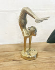 Brass Handstand Mermaid