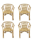 Byron Rattan Chair - Set of 4