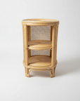 Caba Weave Rattan Side Table 56cm H