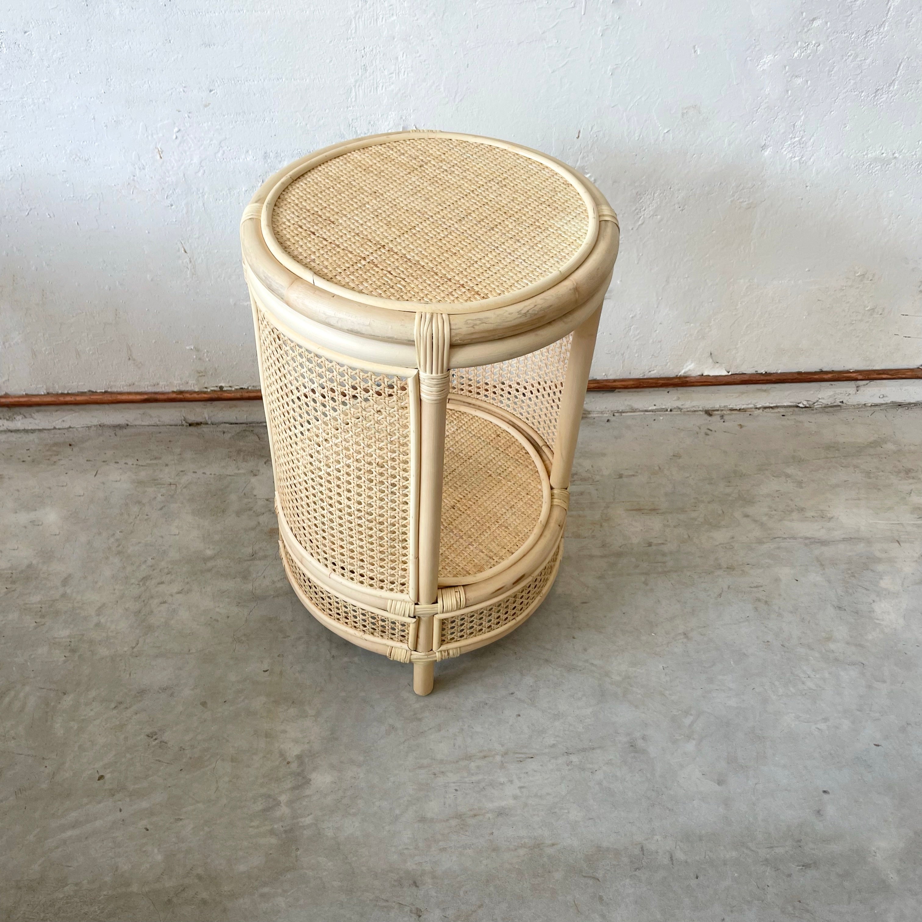 Caba Rattan Side Table – Paradise Living Co.