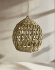 Small Natural Cali Seagrass Pendant 40cm