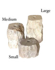 Large Natural Onyx Stone Candle Holder