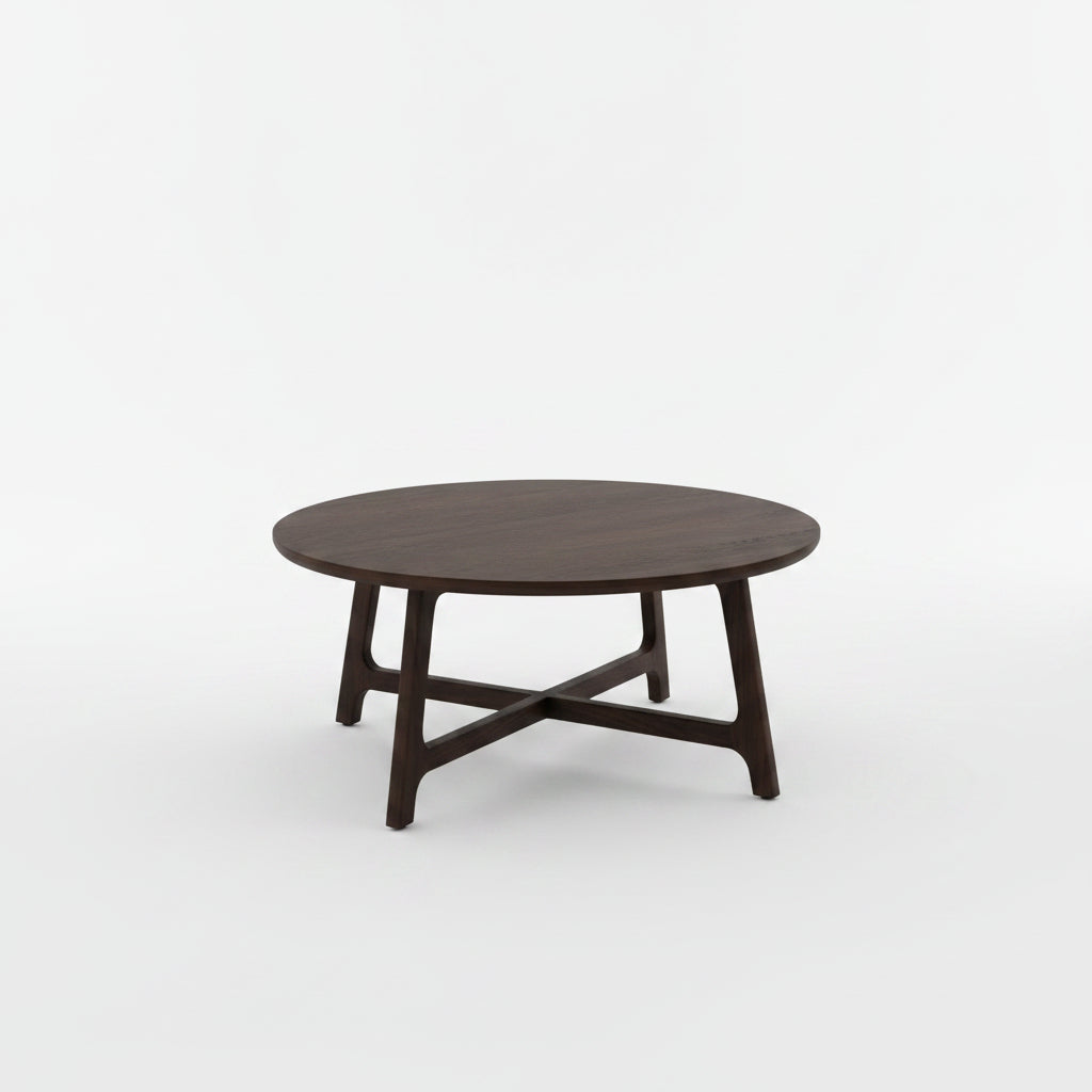 Senja Round Suar Timber Coffee Table | Made To Order