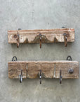 Extra Small Vintage Indian Timber Wall Hooks