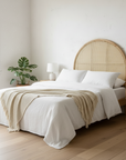Flores Arch Rattan Bedhead | Assorted Sizes