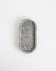 Grey Marble Stone Oval Dish