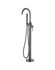 Otus Bath Filler & Hand Shower Floor Mixer - Gunmetal | Pre Order