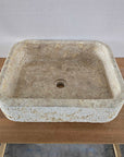 Hammered Marble Stone Basin 01 - Pre Order