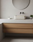 Hammered Marble Stone Basin 02