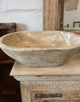 Oval Polished Onyx Stone Basin 