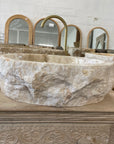 Natural Onyx Stone Basin 