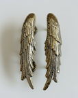 Angel Wing Brass Door Handle