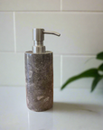 Grey Marble Stone Soap Dispenser