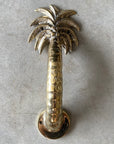 Brass Palm Door Handle 27cm