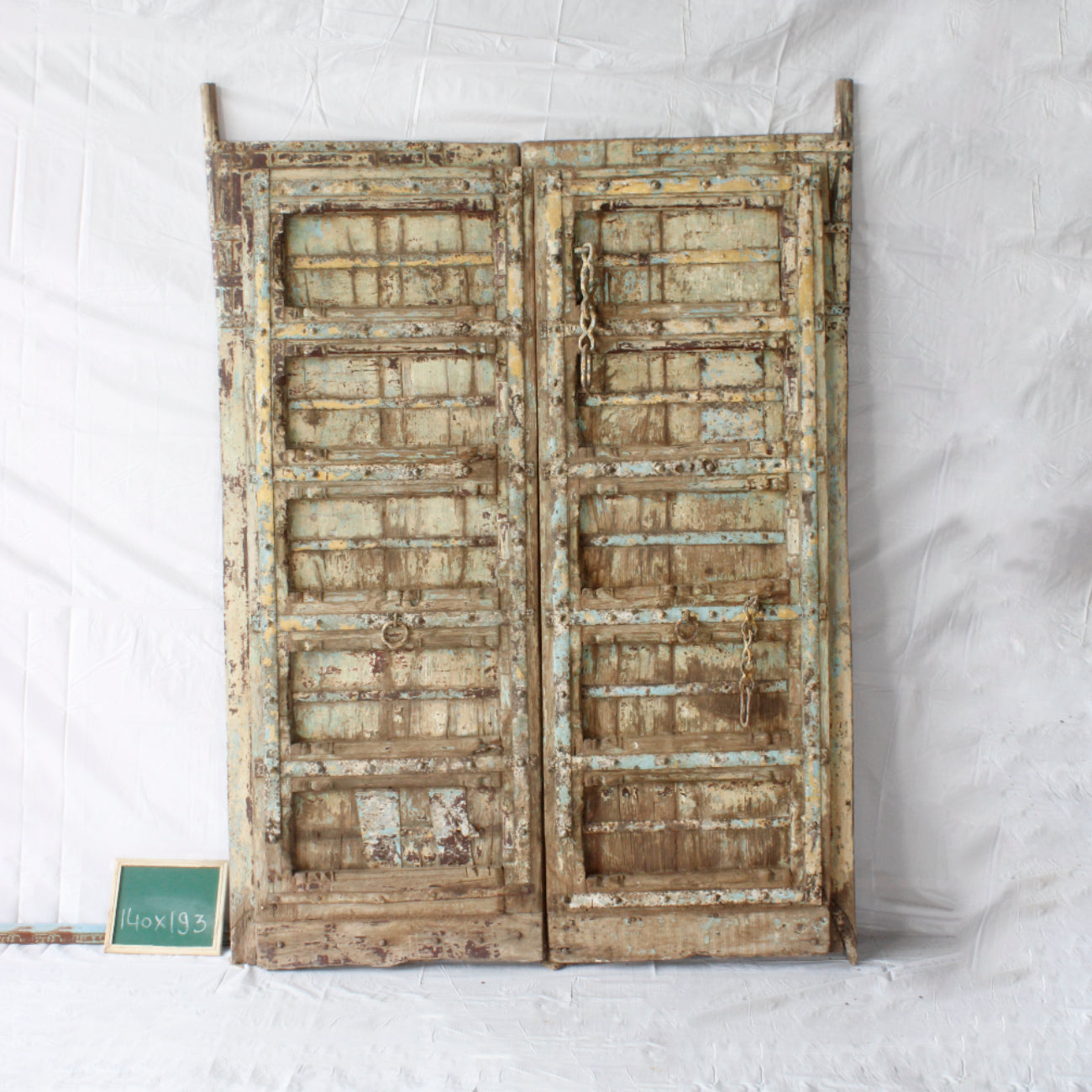 Indian Rajasthani Antique Doors 15 - 154 x 215cm