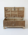 Indian Timber + Metal Dowry Chest 04 | Pre Order