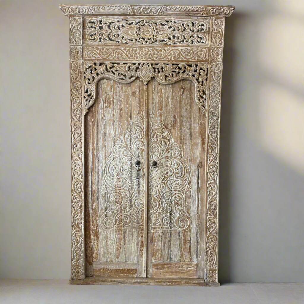 Jaya Balinese Timber Door - 130x240cm