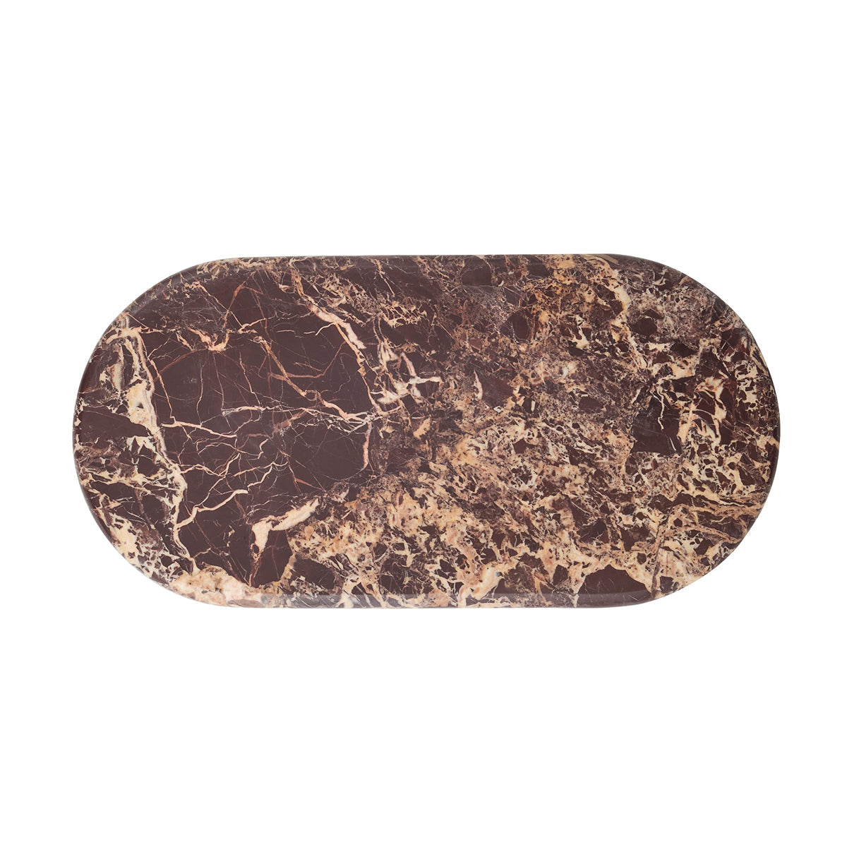 Ohio Marble Tray 20x40cm Claret