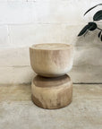 Kayu Round Trembesi Stool